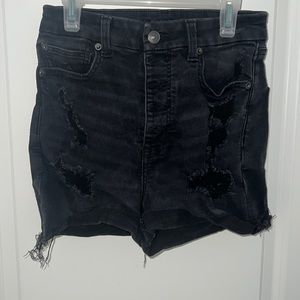 American Eagle Outfitter “Curvy Super Hi-Rise Shortie” shorts
